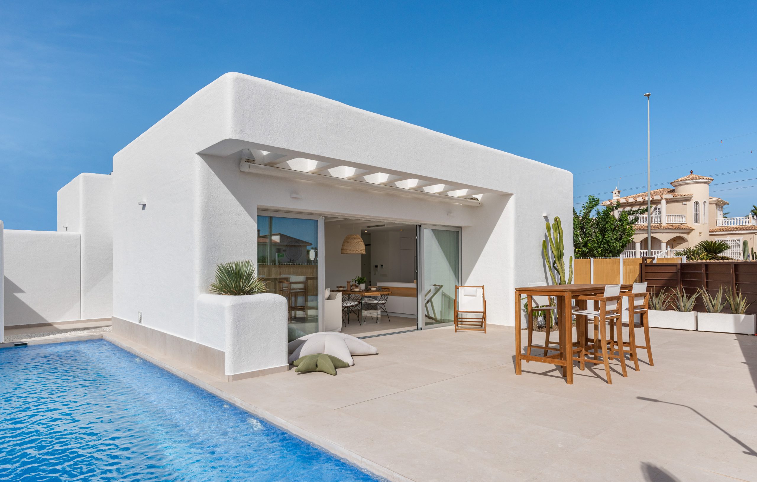 Villa in Ibiza stijl