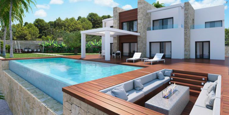 Spectaculaire nieuw gebouwde villa in moderne stijl / Benissa