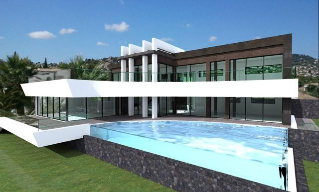 Luxe villa in moderne stijl en fantastisch zeezicht / Benissa Costa