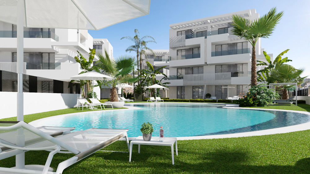 Prachtige luxe appartementen op een fantastisch tropisch resort / Torre Pacheco