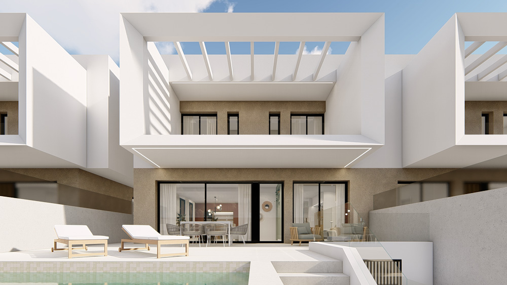 Moderne villa met zwembad / Dolores