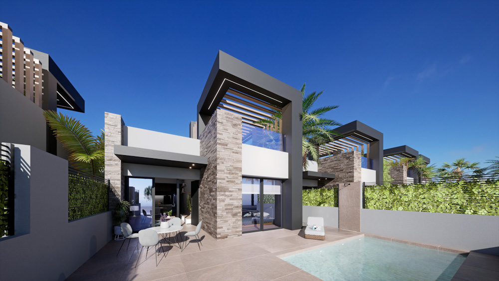 Luxe villa met dakerras / Omgeving Rojales