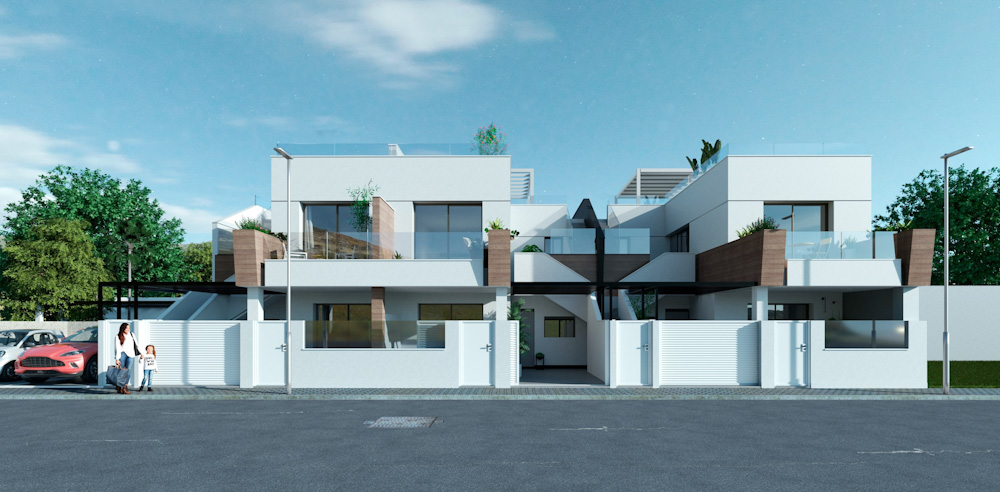 Nieuwbouw appartementen met twee slaapkamers / Pilar de Horadada