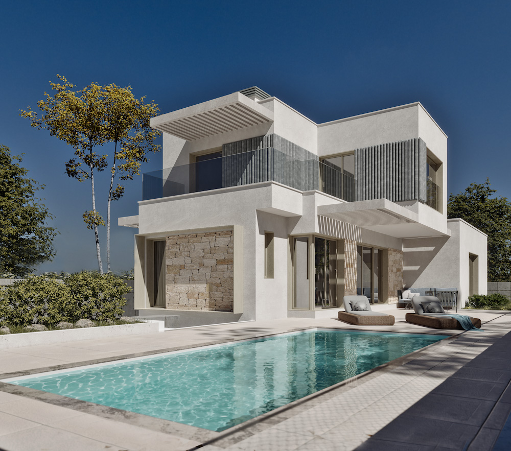 Luxe villa met garage / Finestrat