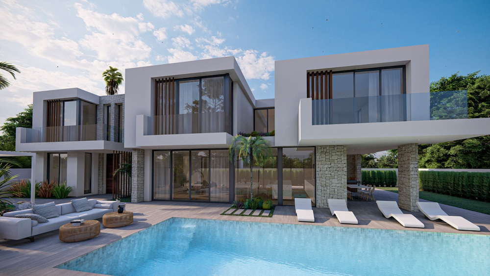 Nieuwe luxe villa met zwembad / Albir