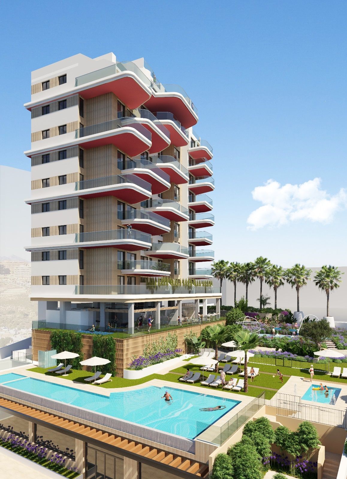Exclusief appartement met zwembad in Calpe